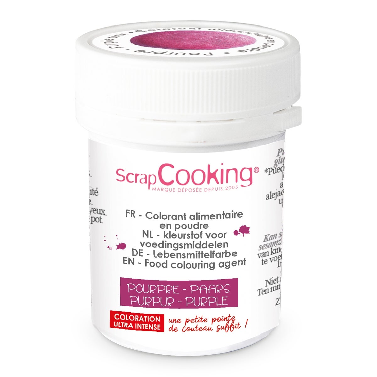 ScrapCooking Kleurstofpoeder Paars 5g