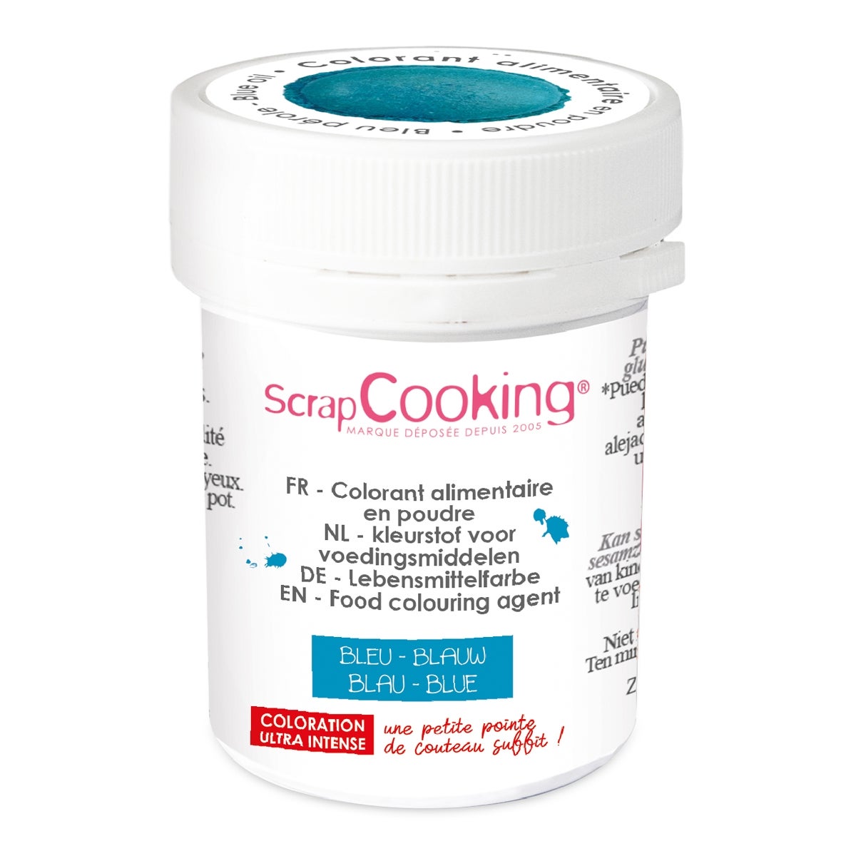 ScrapCooking Artificial Powder Food Colour 5g Dark Blue