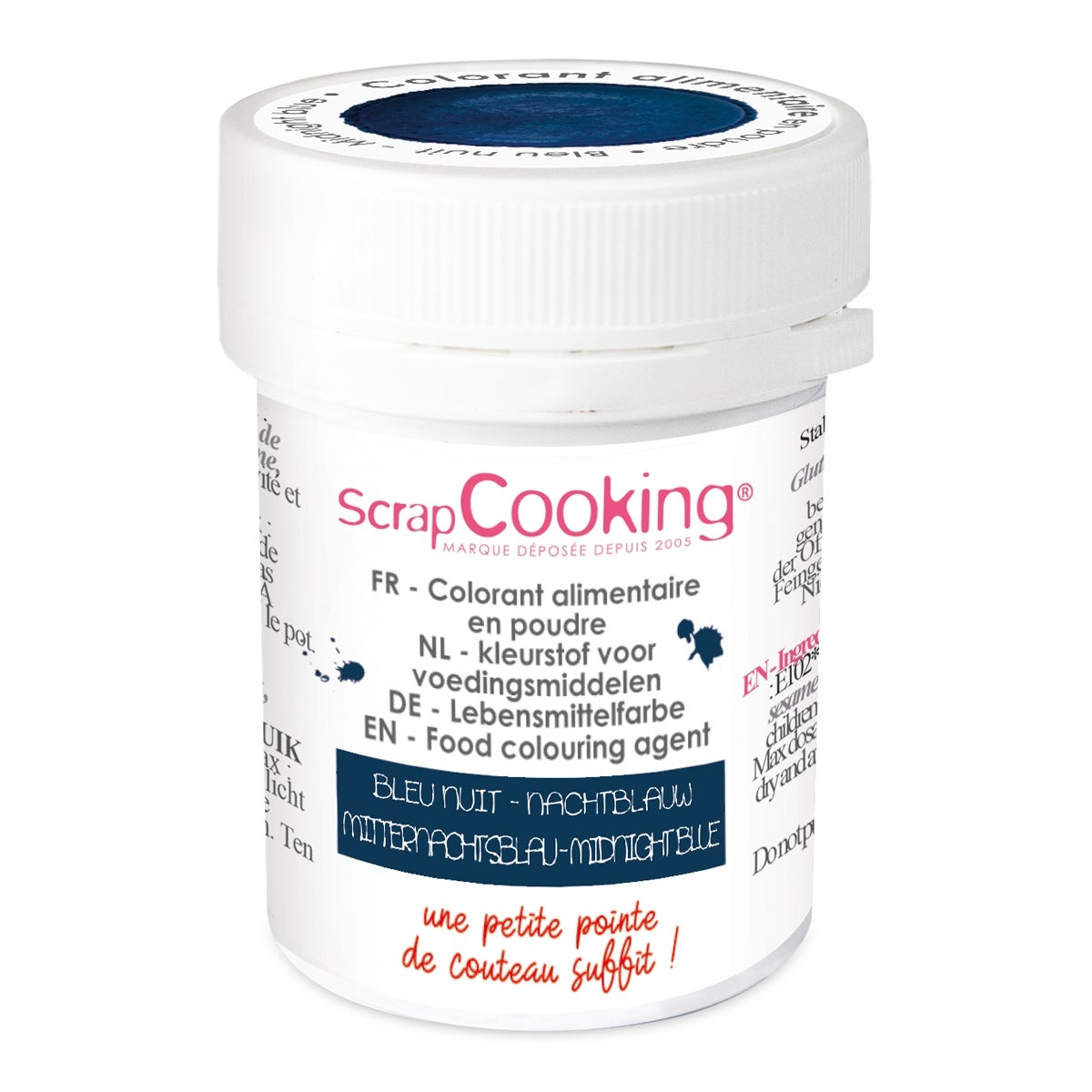 ScrapCooking Artificial Powder Food Colour 5g Midnight