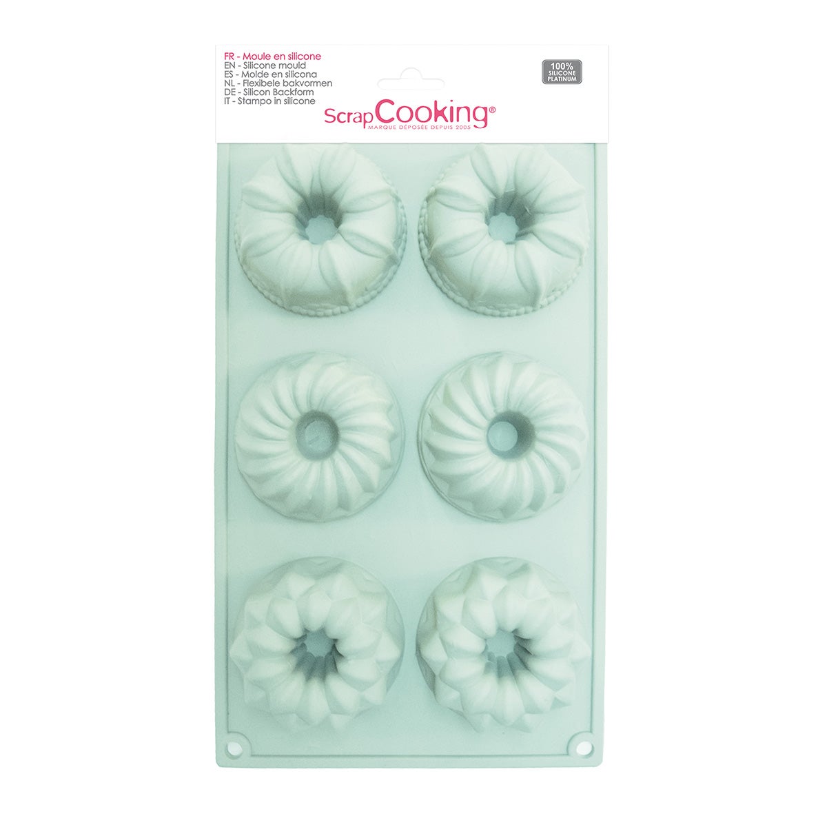 Scrapcooking Silicone Mould FunFetti Kugelhof