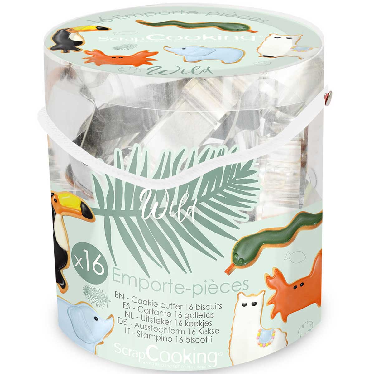 ScrapCooking Cookie Cutter Wild Set/16