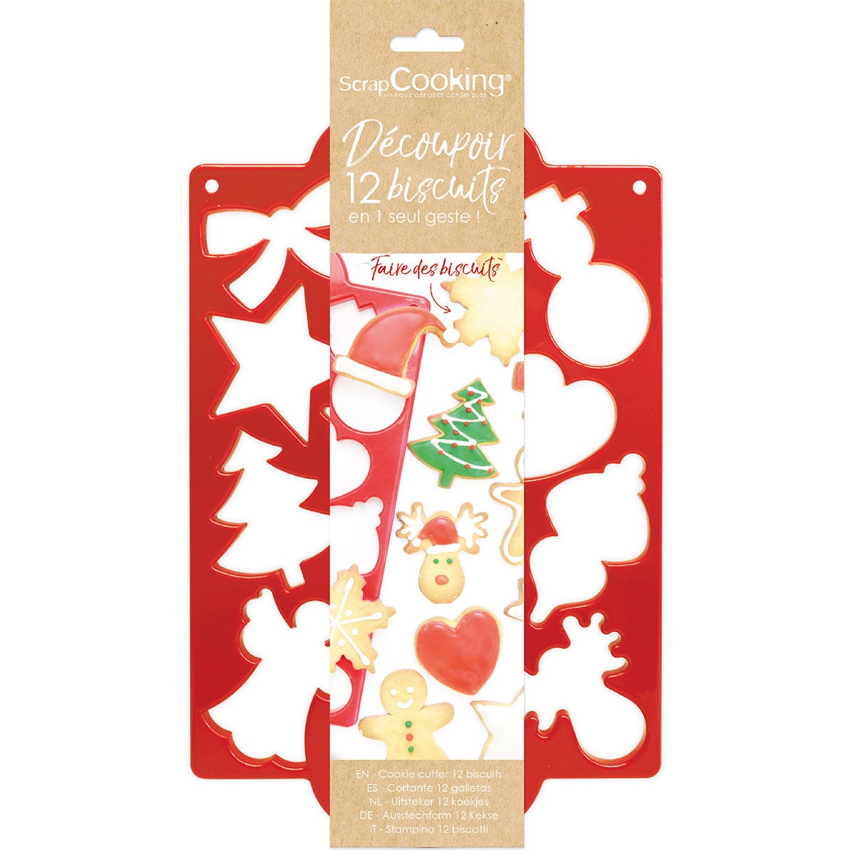 ScrapCooking Multi koekjessnijder Kerstmis