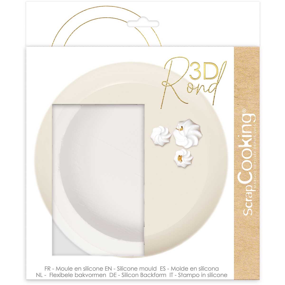 ScrapCooking 3D Silicone Mould Essentiel 21 cm