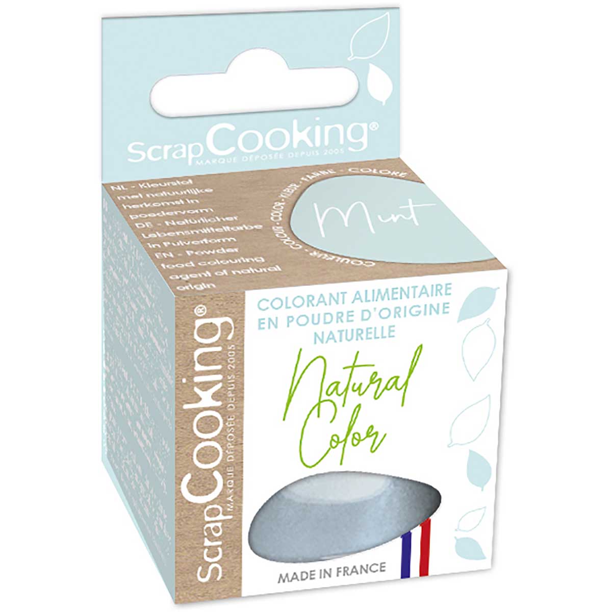 ScrapCooking Natuurlijke Kleurstofpoeder Mint 10g