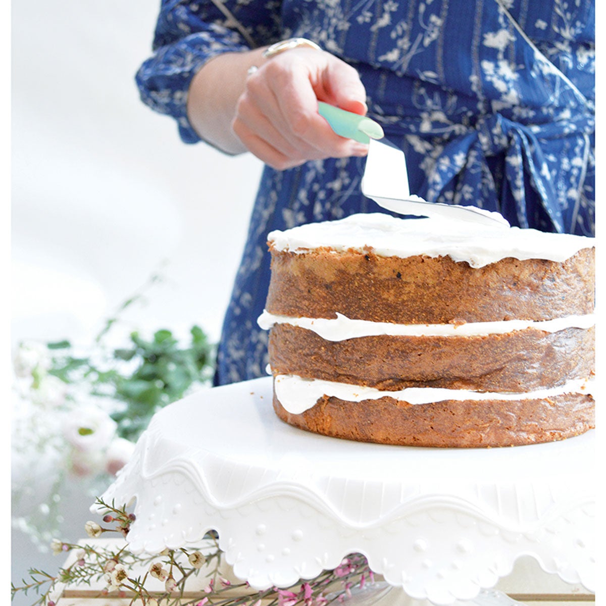 Scrapcooking Roestvrijstalen mini gehoekte spatel - 21 cm