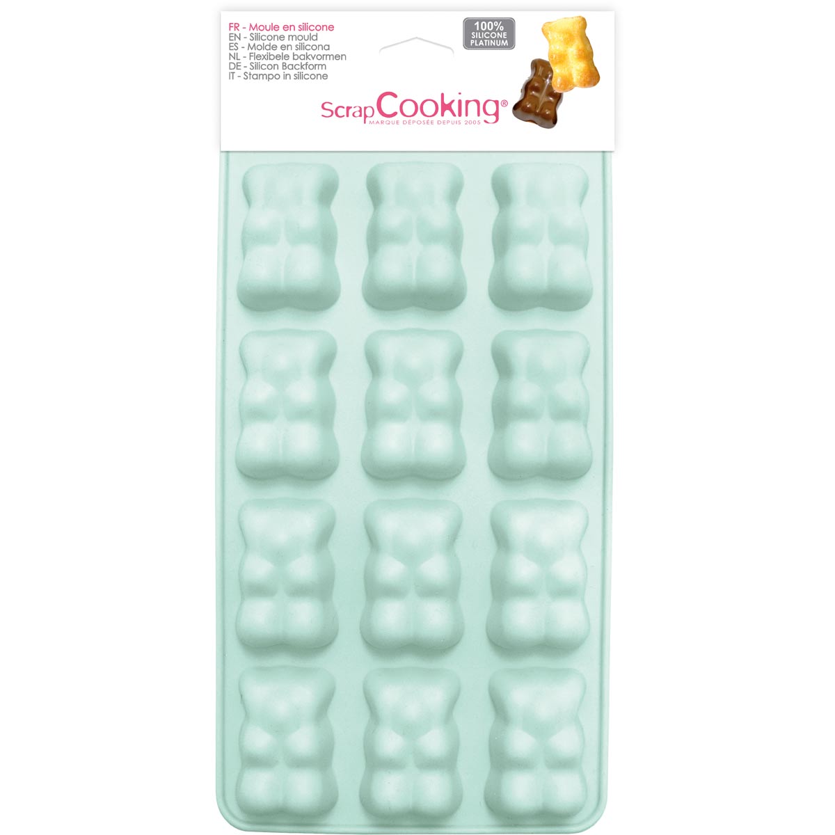 Scrapcooking Siliconen Mal Teddy Beer Marshmallow