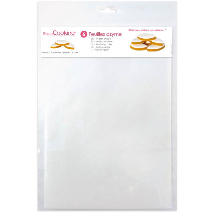 Scrapcooking Eetbaar Papier pk/6