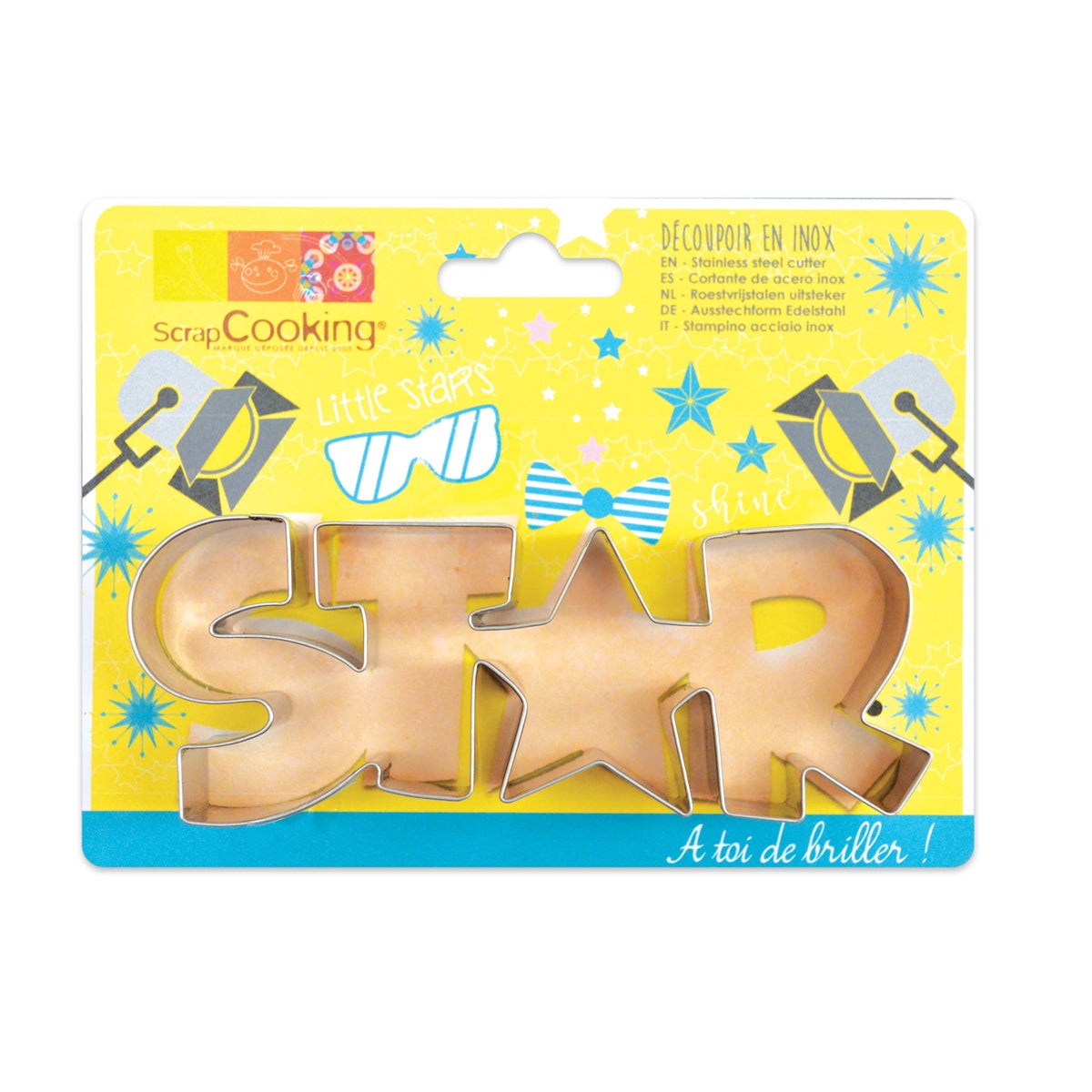 Scrapcooking Cookie Cutter S/S Star