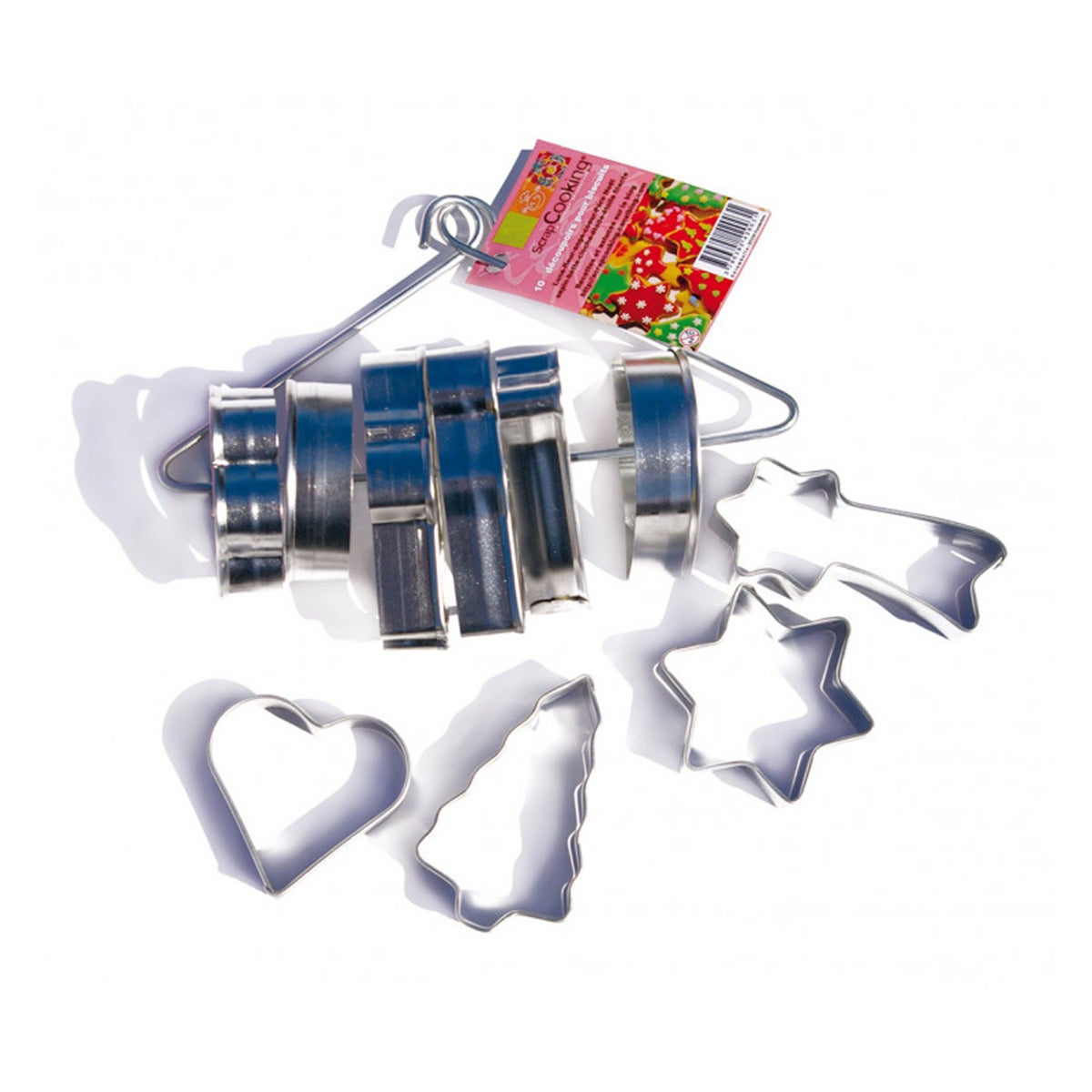 Scrapcooking Koekjesuitstekers Kerst Set/10