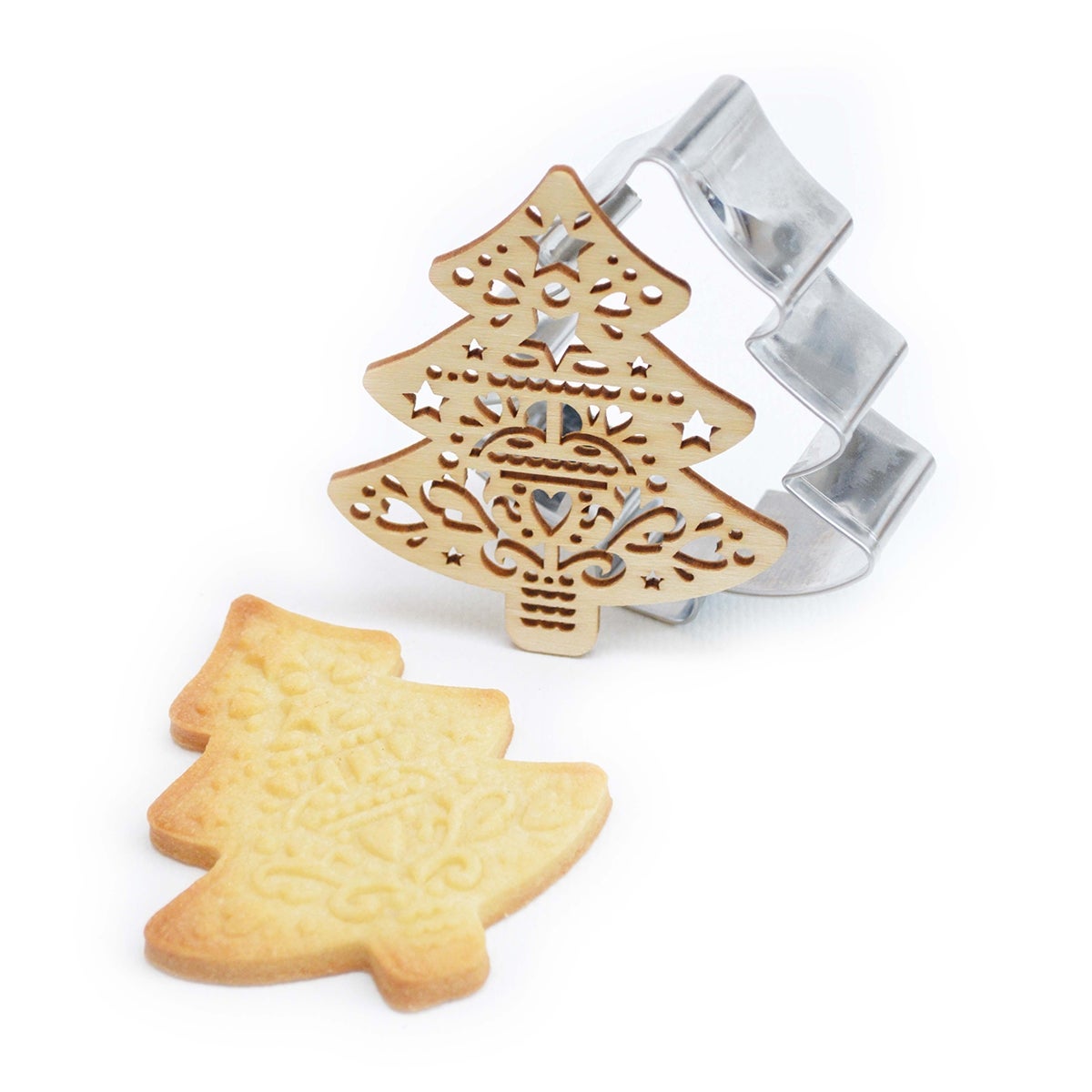 Scrapcooking Cookie Cutter & Embosser Dennenboom