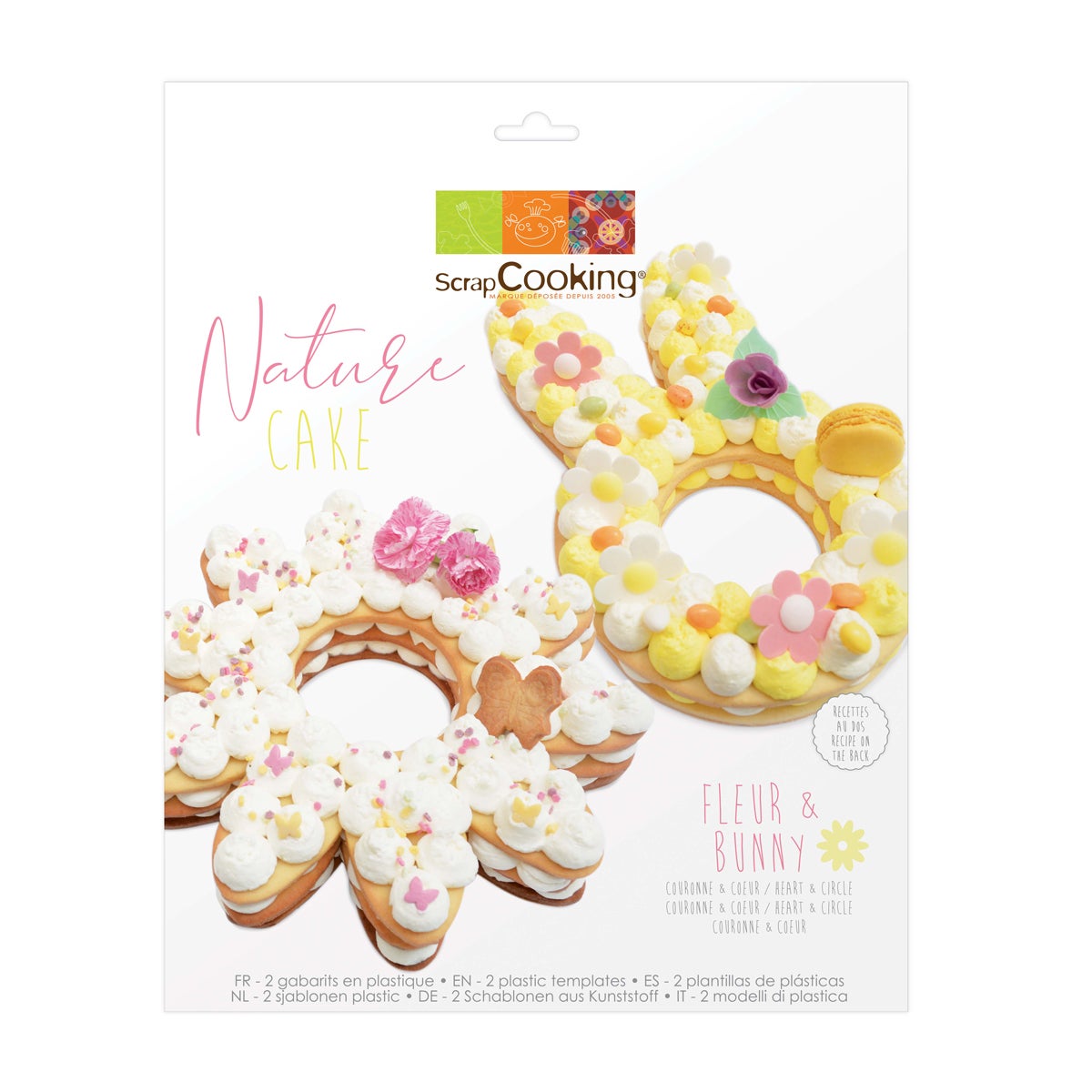 Scrapcooking Cake Template Nature Set/2