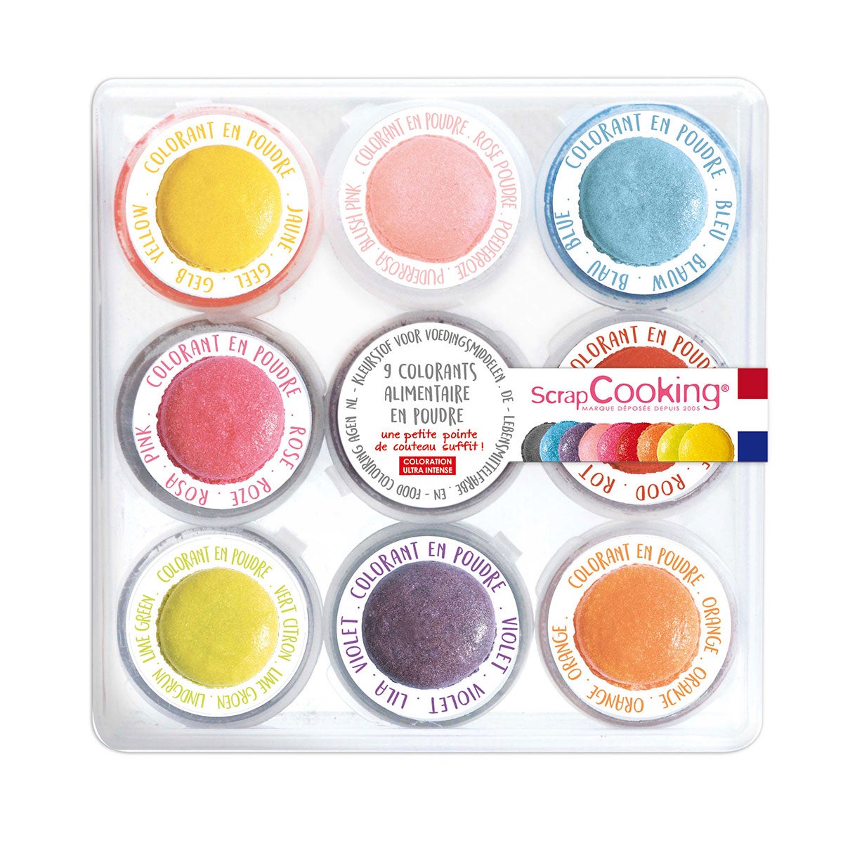ScrapCooking Artifical Powder Food Colour Set/9