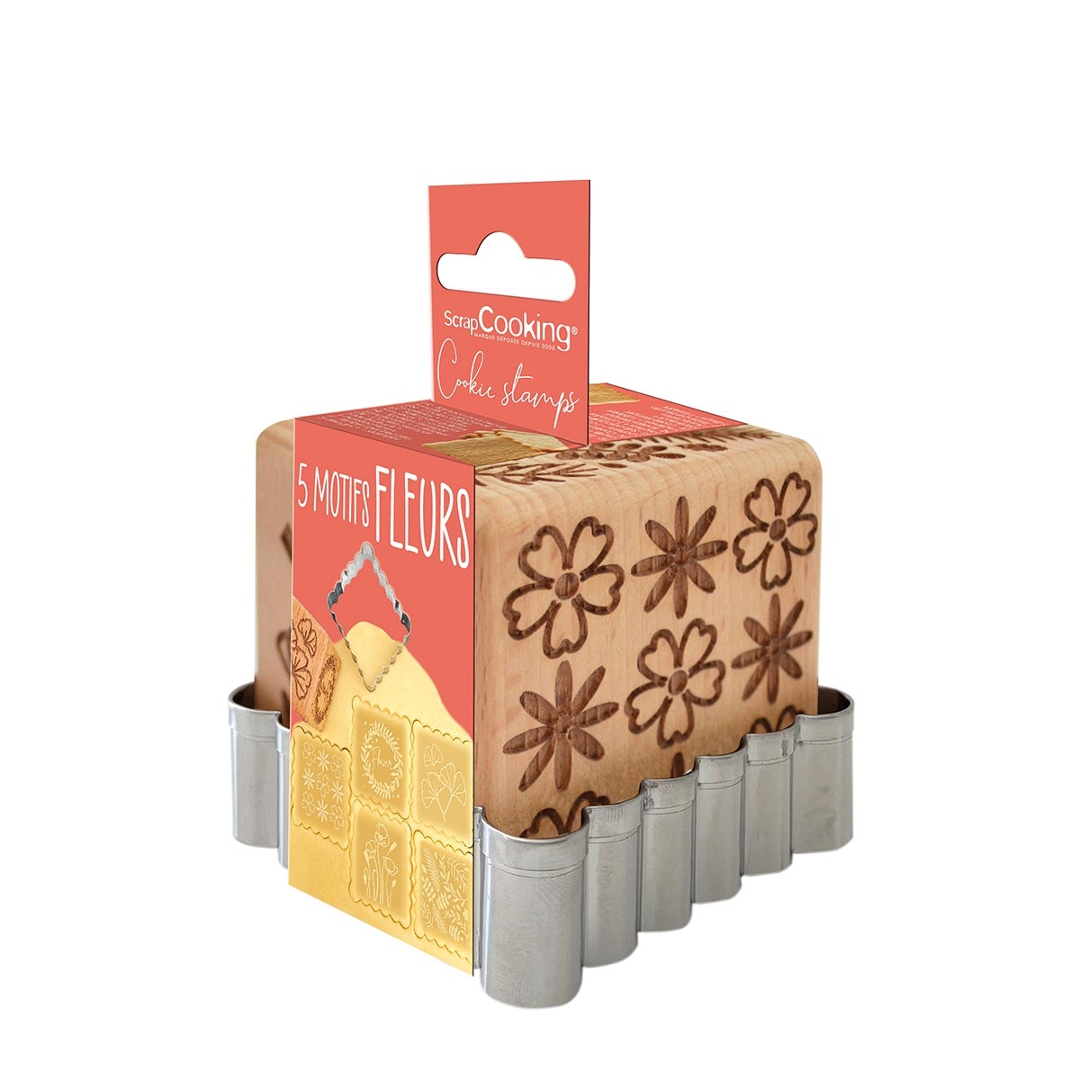 Scrapcooking Cookie Stamp Bloem Set/2