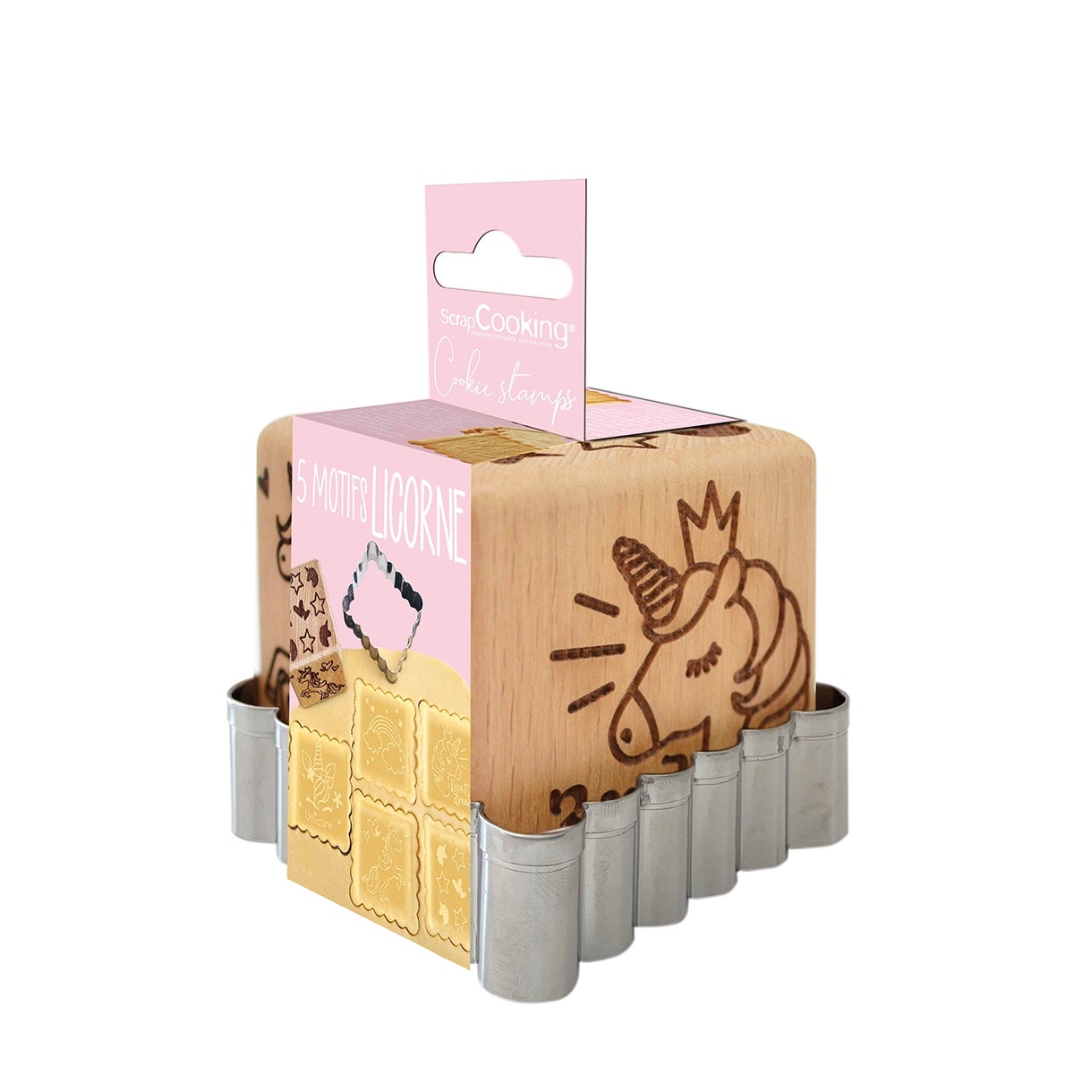 Scrapcooking Cookie Stamp Eenhoorn Set/2