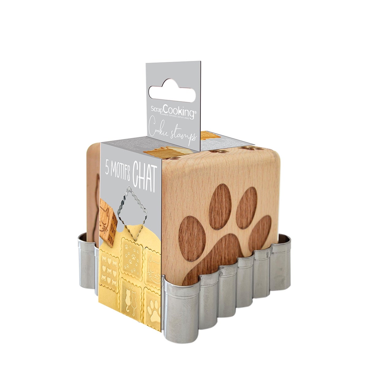 Scrapcooking Cookie Stamp Kat Set/2