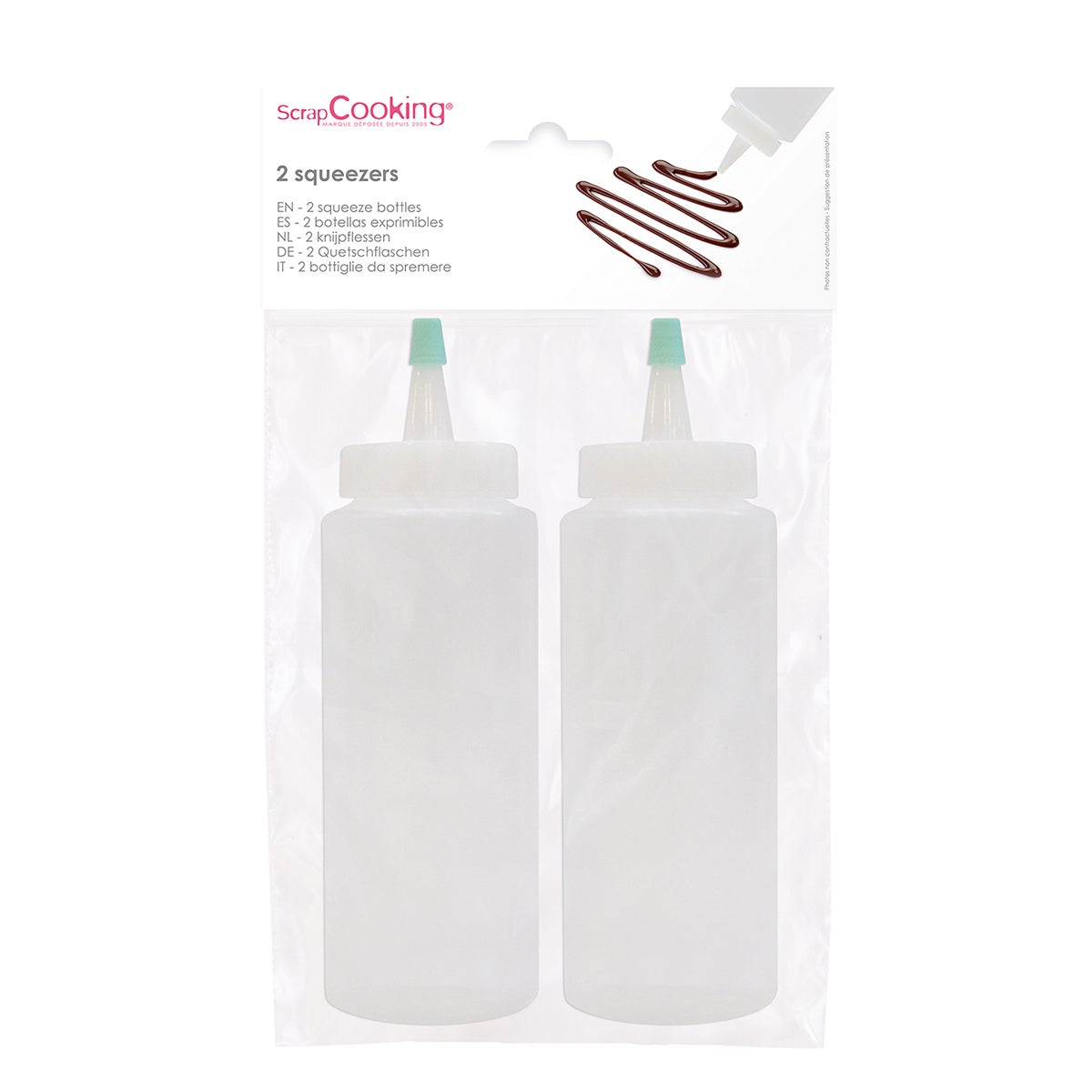 Scrapcooking Squeeze - Melting Bottles Set/2