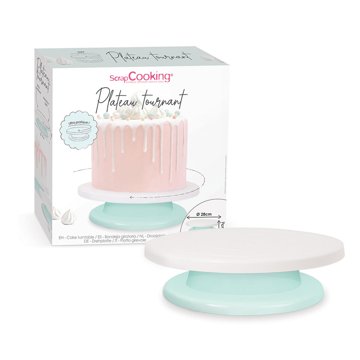 ScrapCooking Turntable Ø28cm