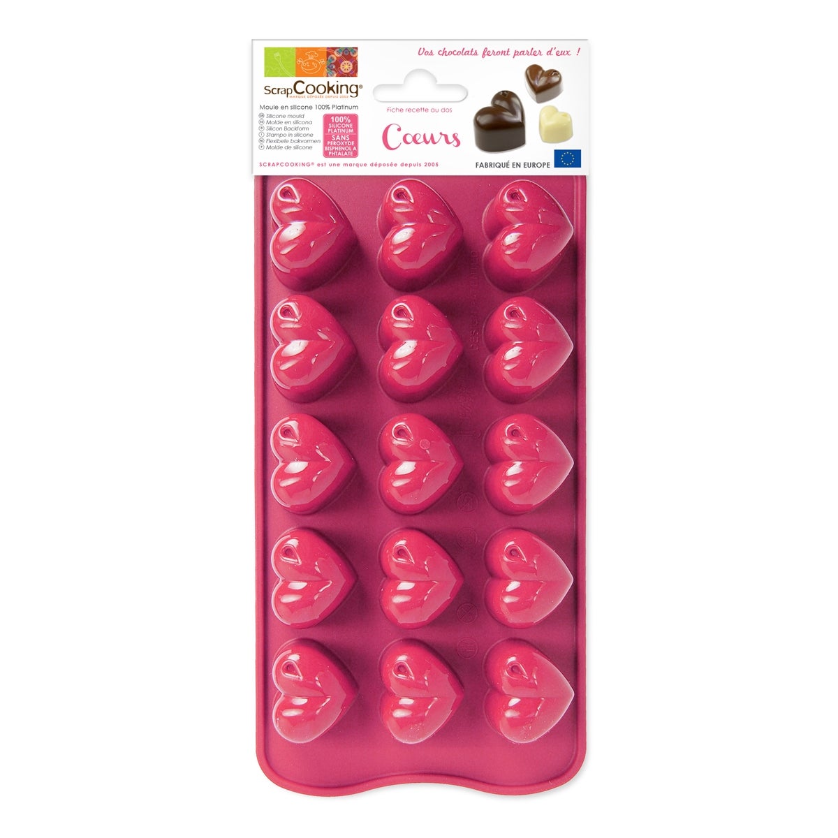 ScrapCooking Chocolate Mould Hearts