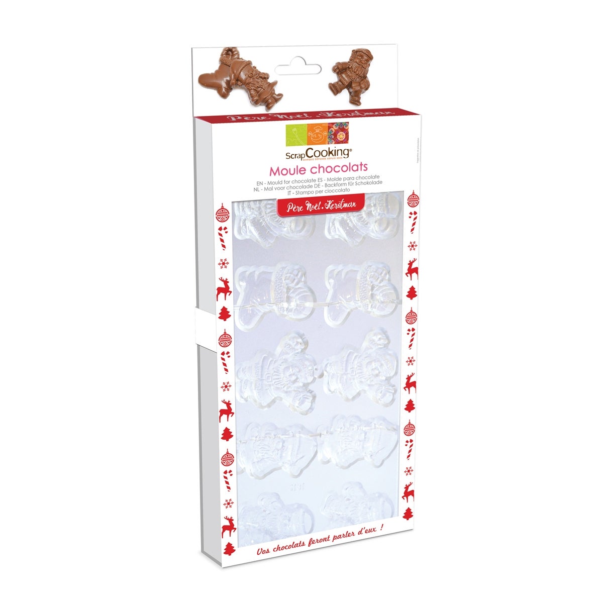 ScrapCooking Chocolate Mould Christmas