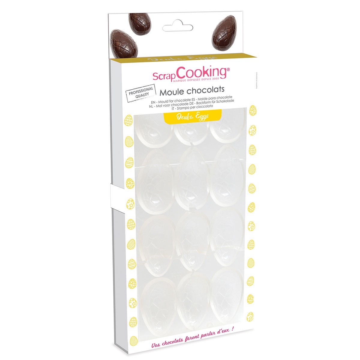 ScrapCooking Chocolade Mould Eieren