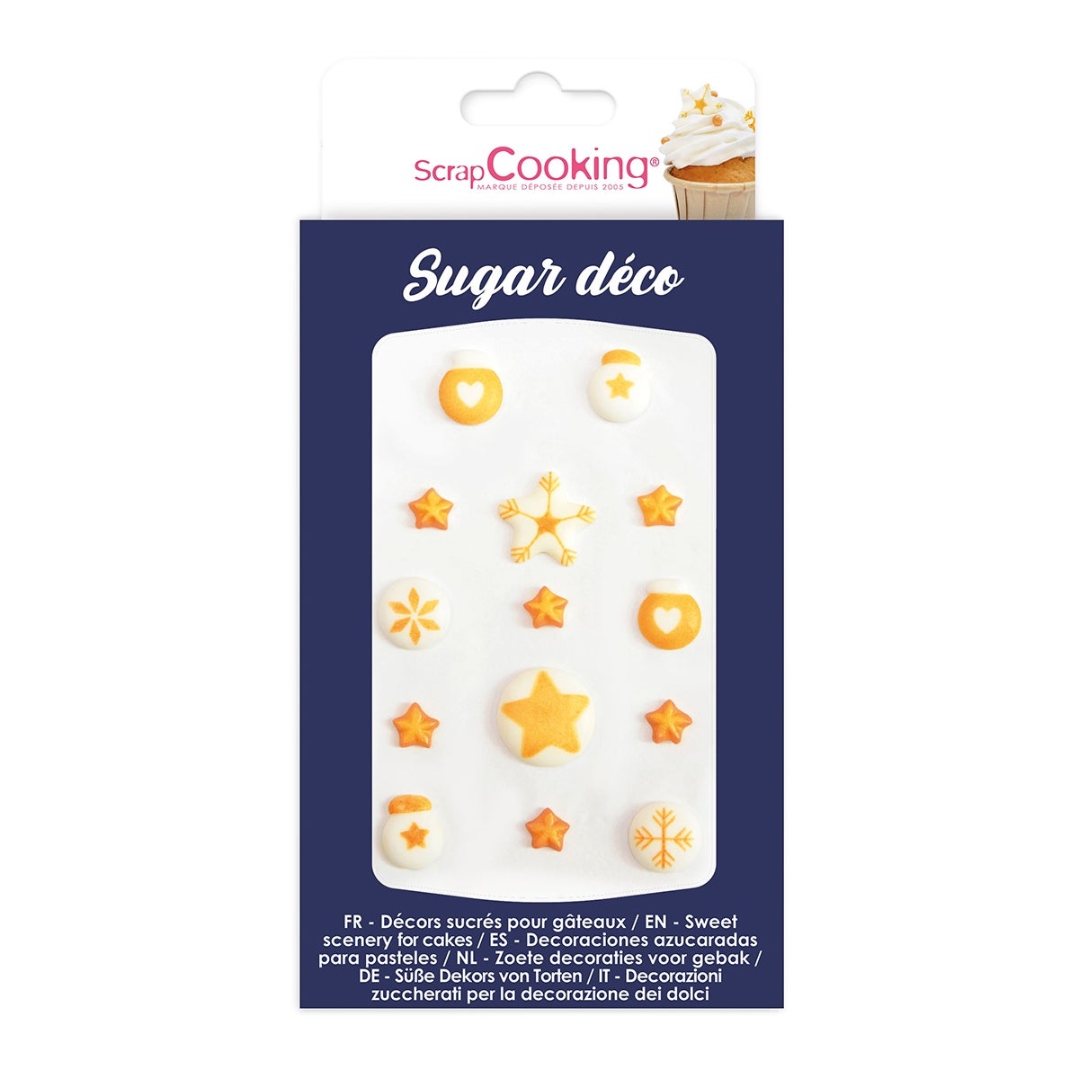 Scrapcooking Suikerdecoraties - Gouden Sterren