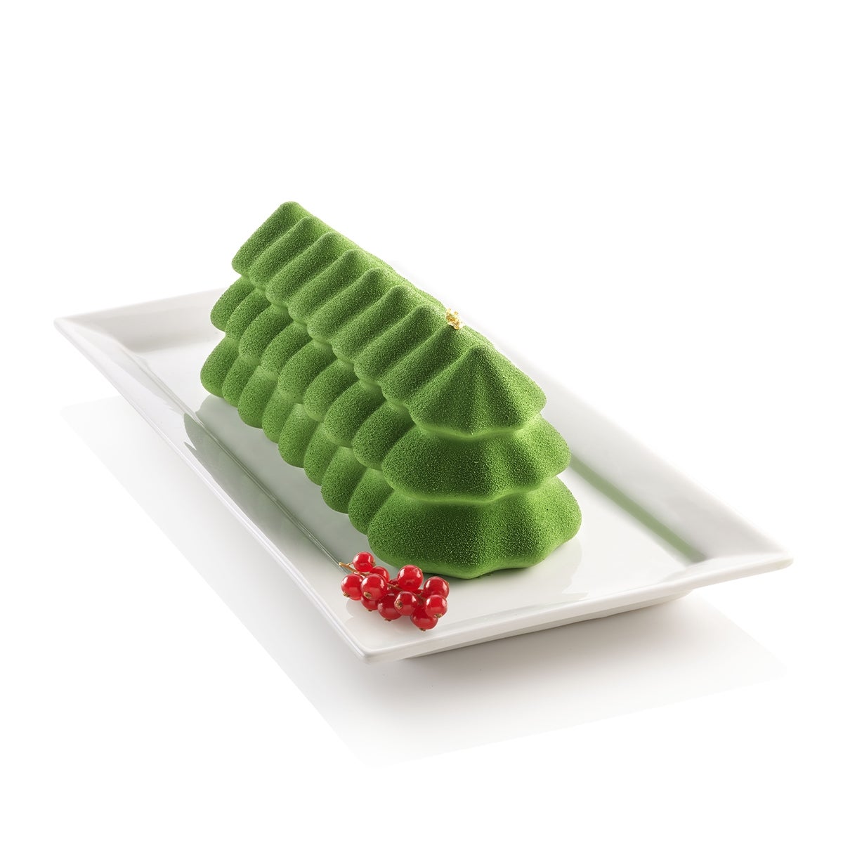 Silikomart 3D Design Mould - Buche Sapin