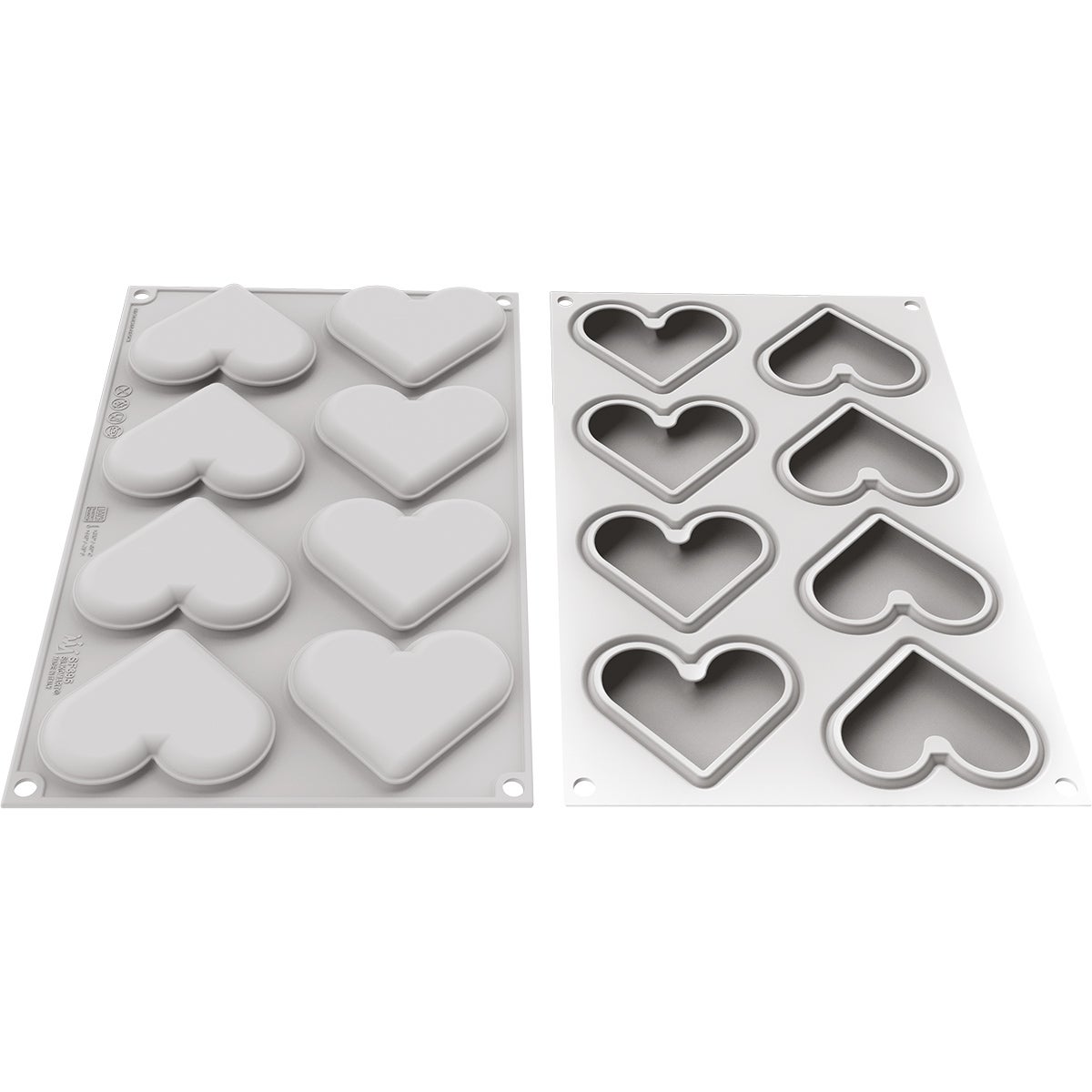 Silikomart Silconen Mould & Cutter - Mini Love Story