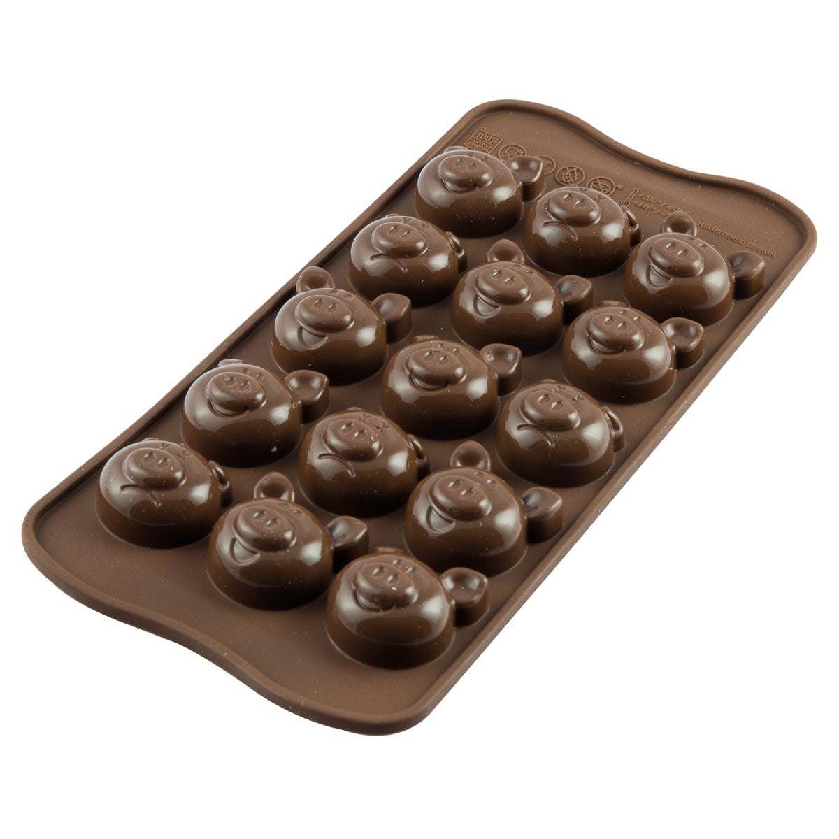 Silikomart Chocolate Mould Pigs