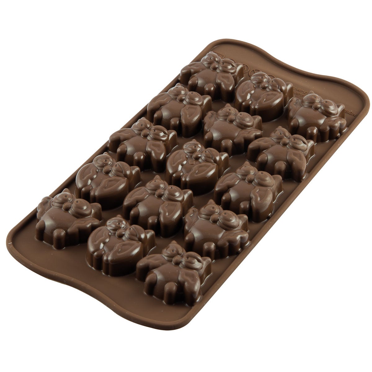 Silikomart Chocolate Mould Gufi Owls