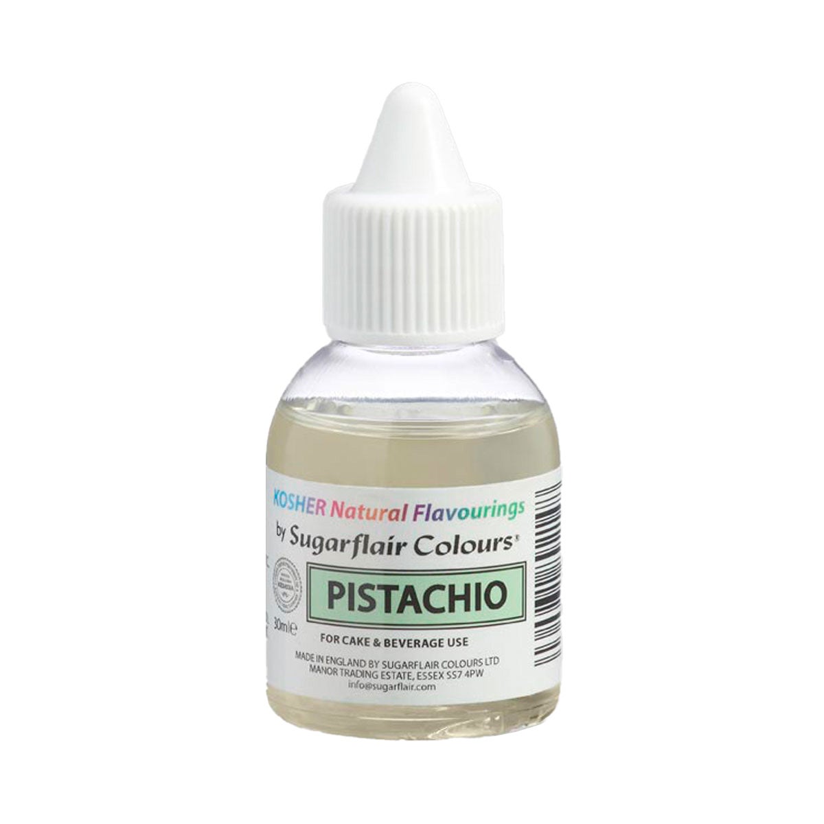 Sugarflair Kosher Natuurlijke Smaakstof Pistache 30ml