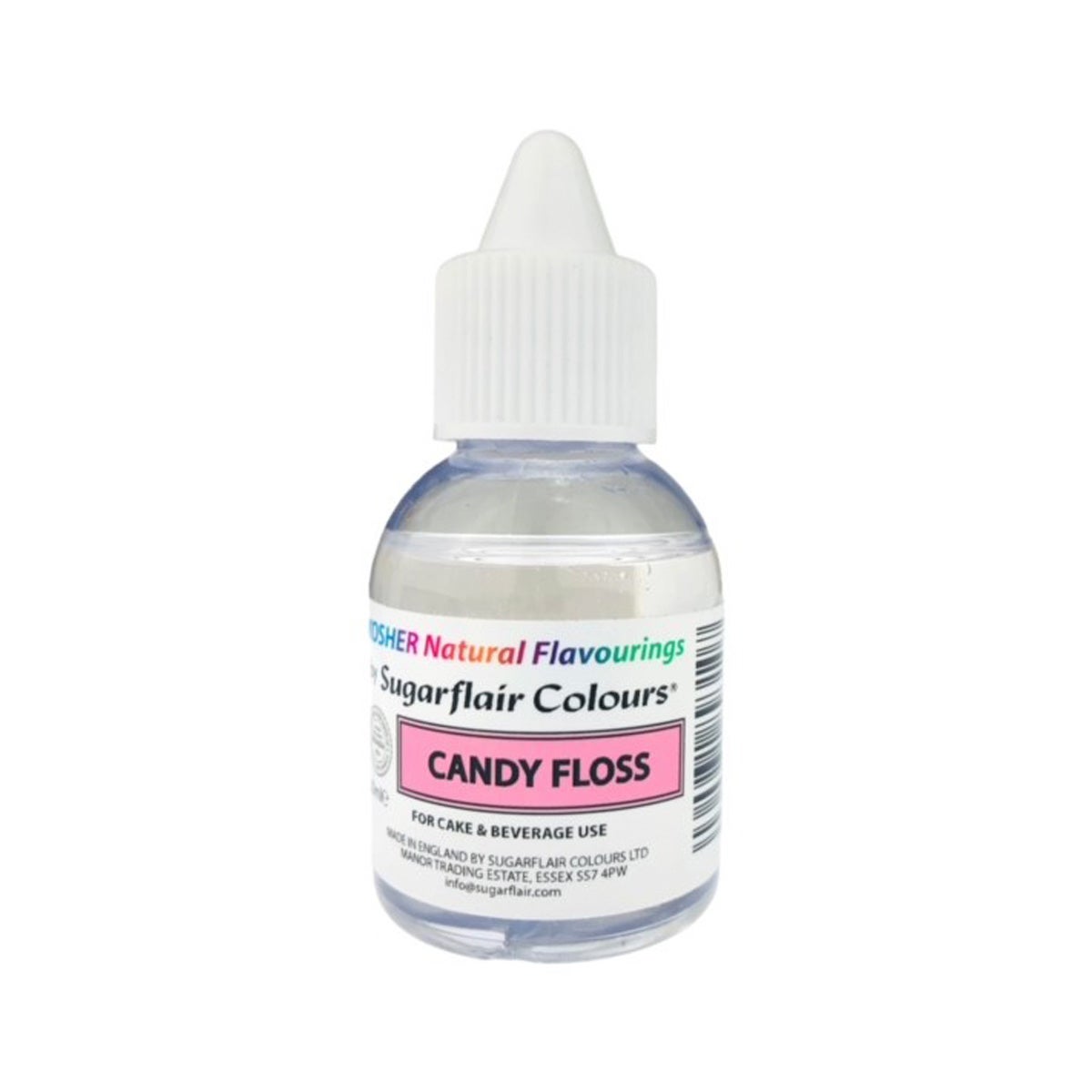 Sugarflair Kosher Natuurlijke Smaakstof Suikerspin 30ml