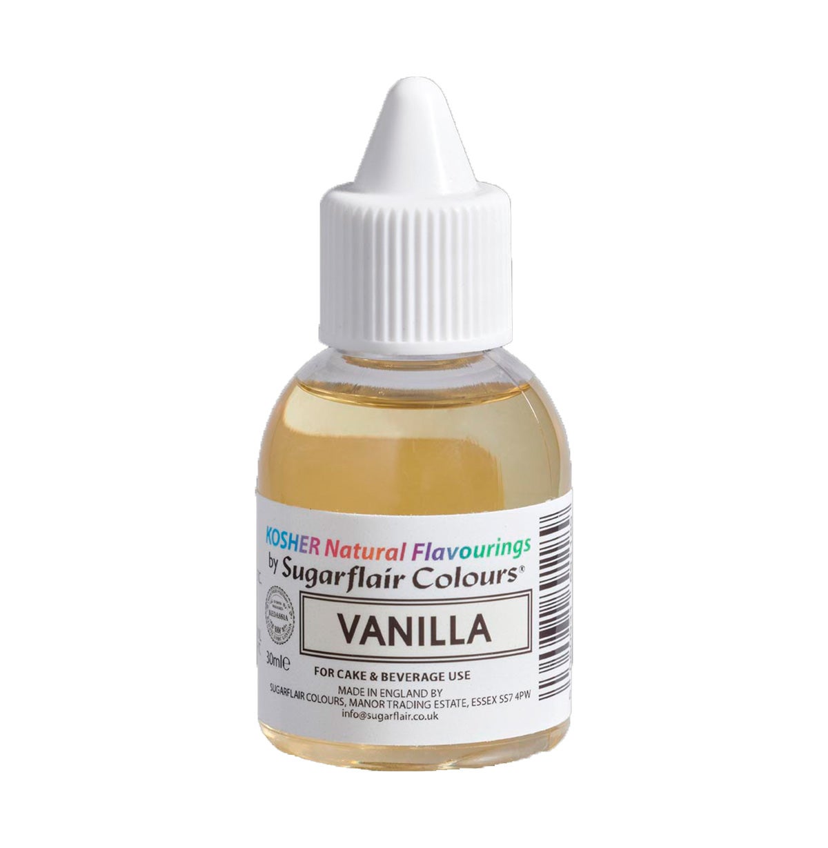 Sugarflair Kosher Smaakstof - Vanille - 30ml