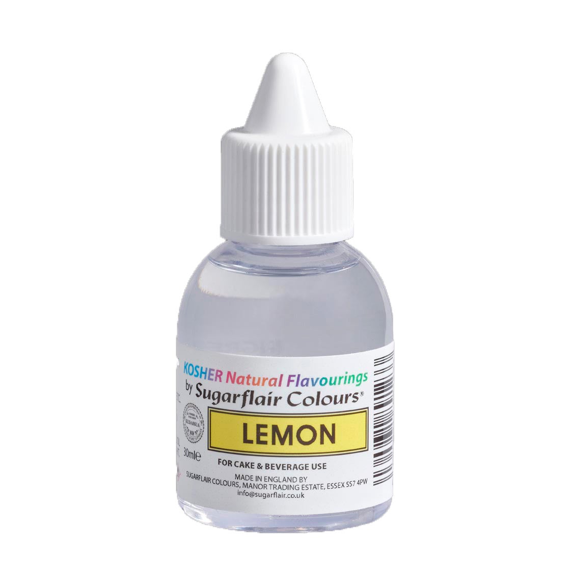 Sugarflair Kosher Smaakstof - Citroen - 30ml