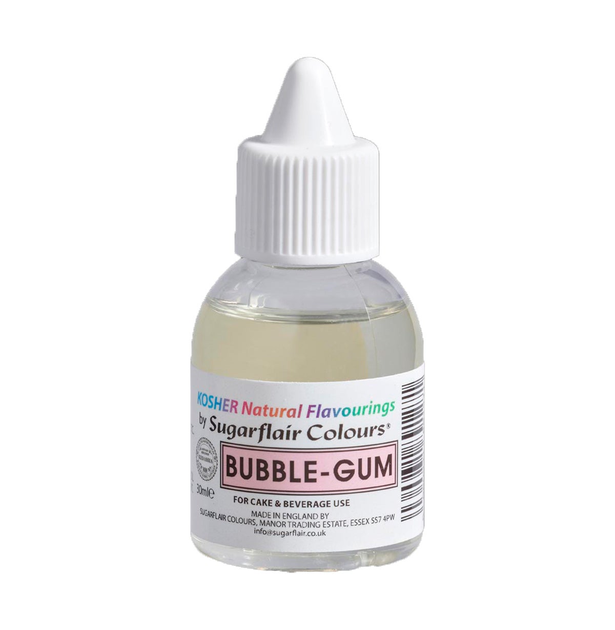 Sugarflair Kosher Smaakstof - Bubblegum - 30ml