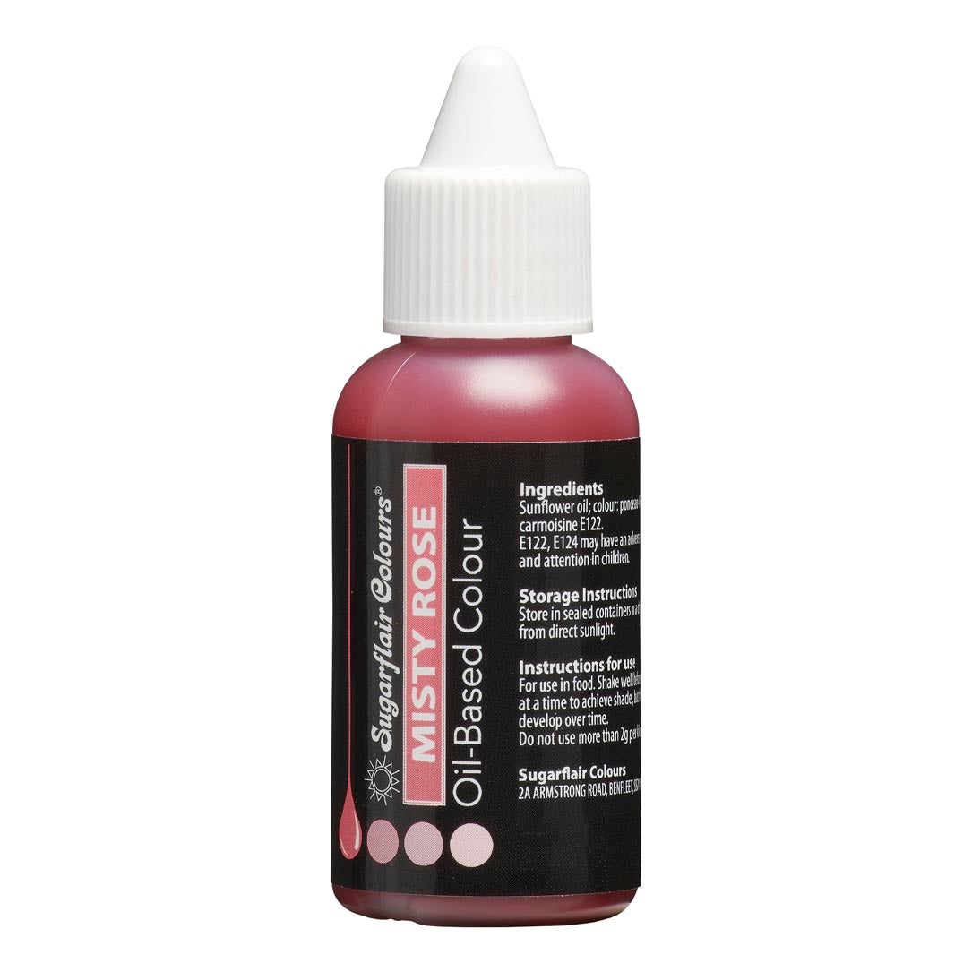 Sugarflair Oil Based Colour - Misty Rose 30 ml