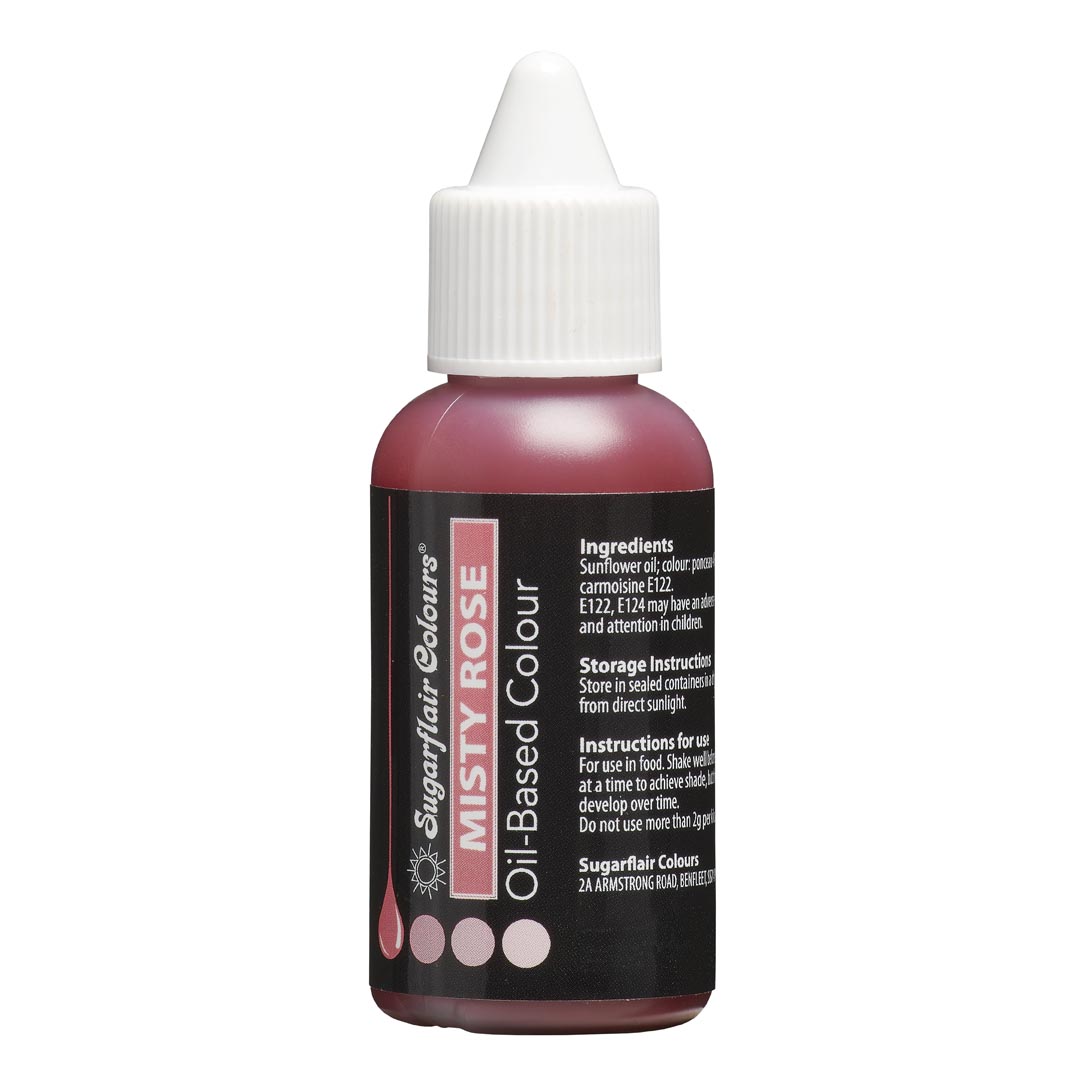 Sugarflair Oil Based Colour - Misty Rose 30 ml