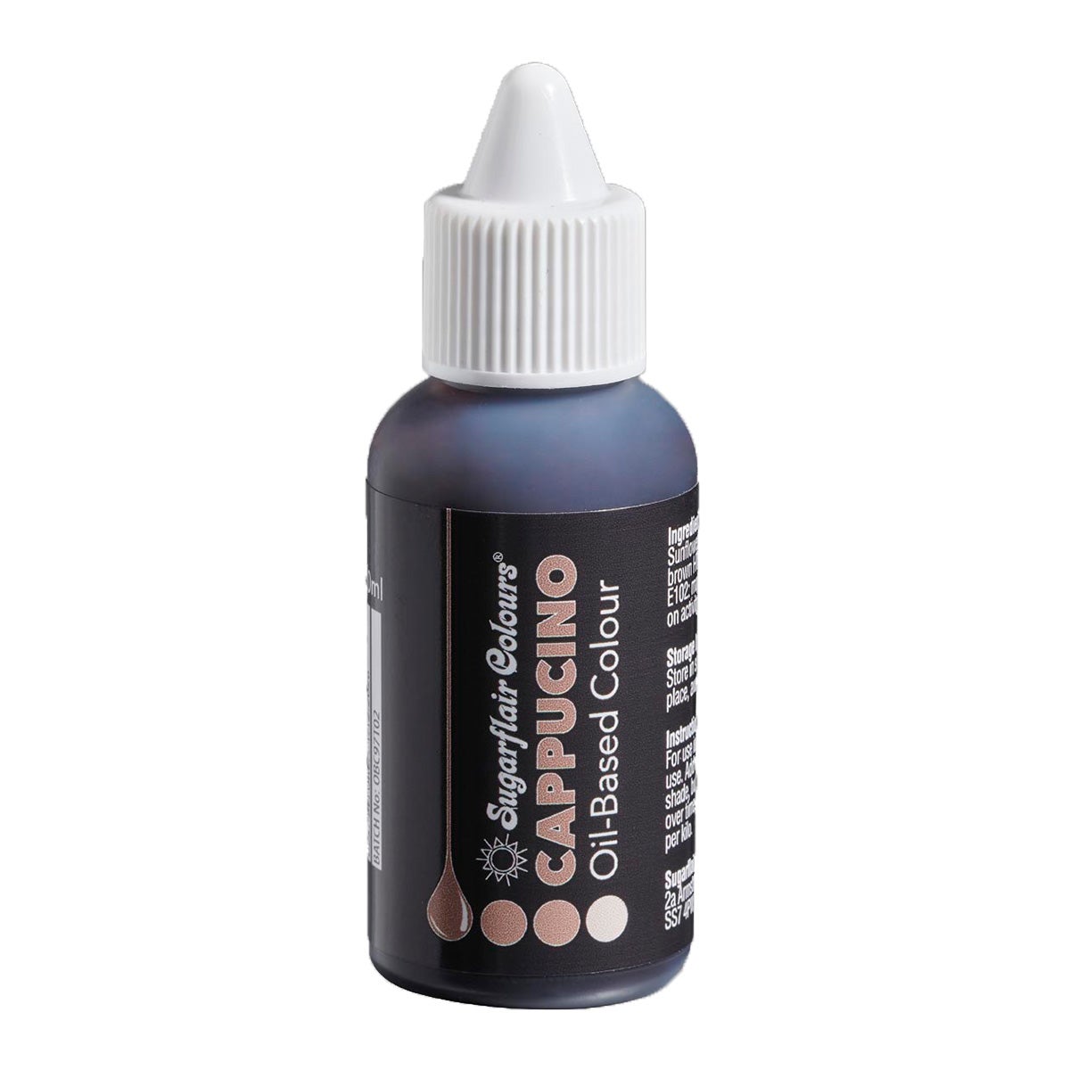 Sugarflair Kleurstof op Oliebasis - Cappuccino - 30 ml