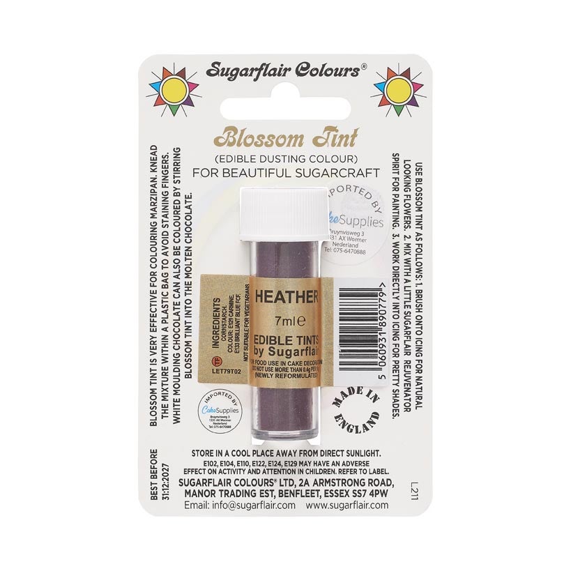 Sugarflair Dusting Colour Heather, 7ml