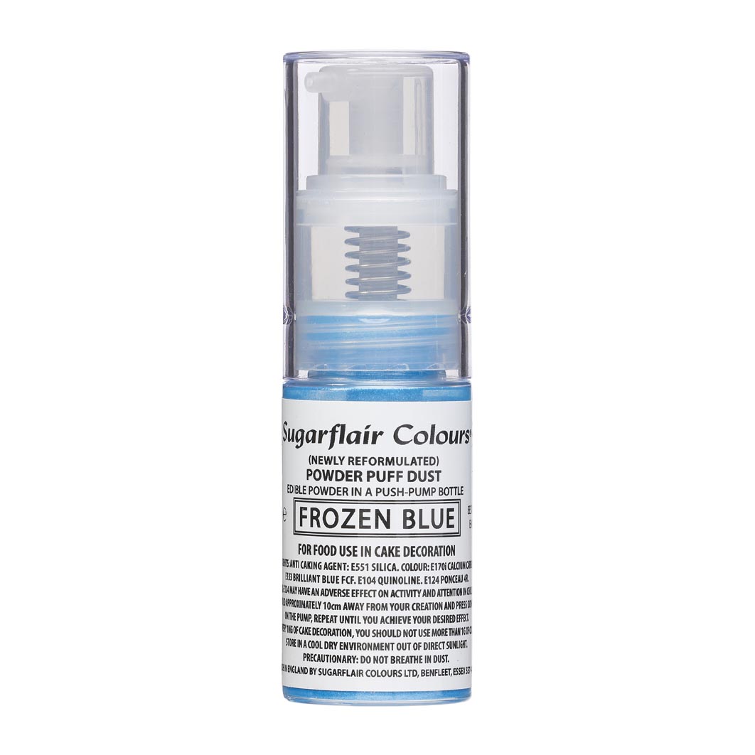 Sugarflair Pomp Spray Glitterpoeder Frozen Blauw
