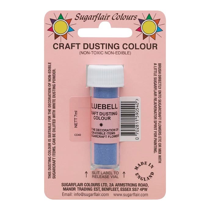 Sugarflair Craft Dusting Colour Bluebell 7g