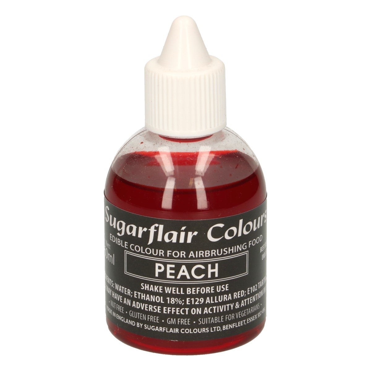 Sugarflair Airbrush Colouring -Peach- 60 ml