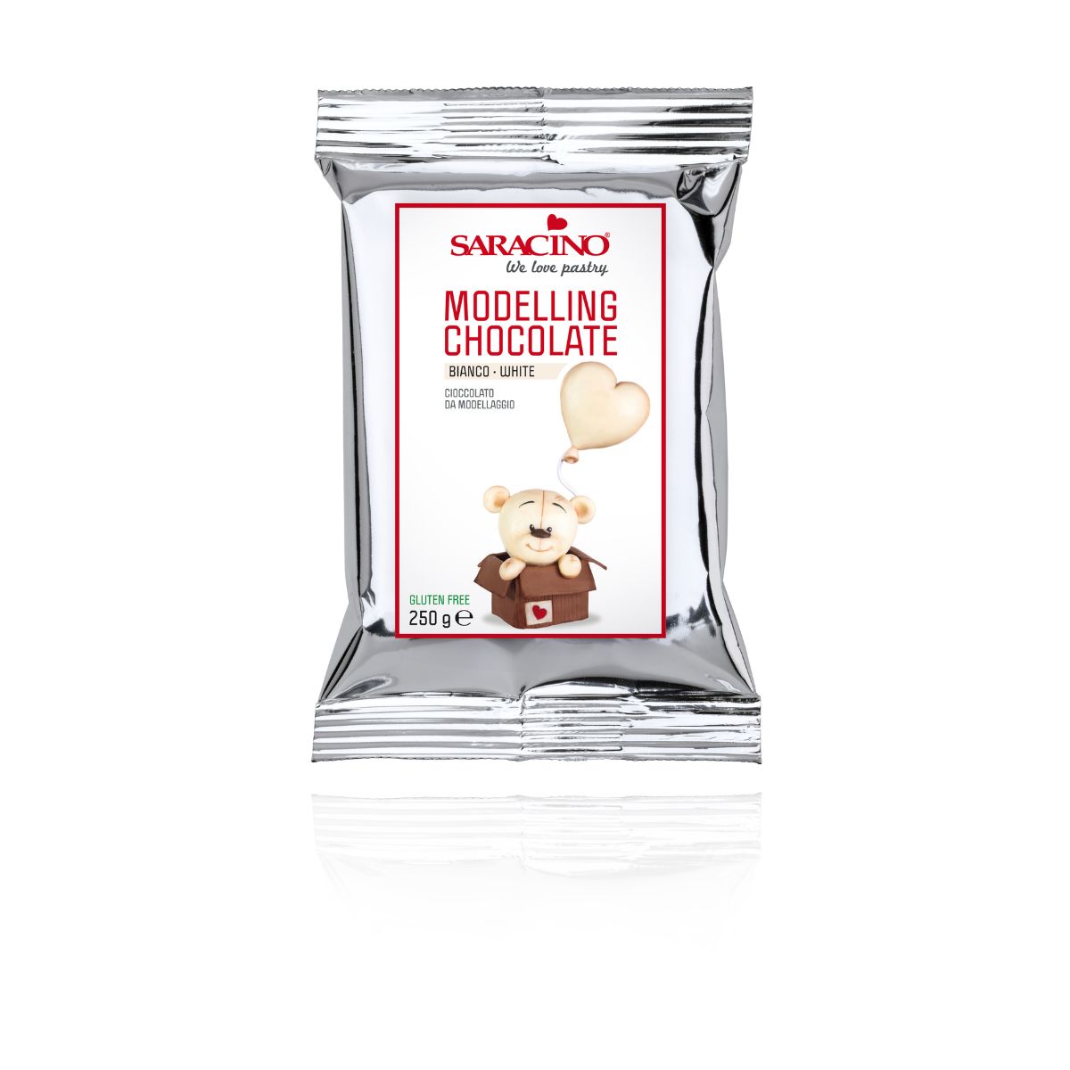 Saracino Modelleerchocolade - Wit 250g