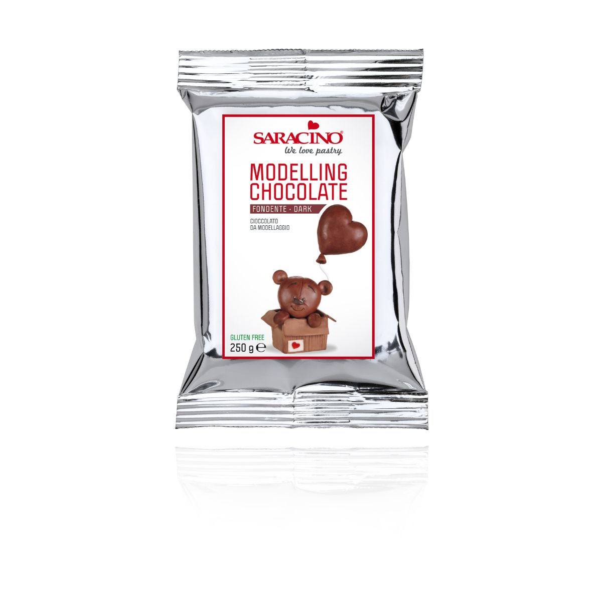 Saracino Modelleerchocolade - Dark 250g
