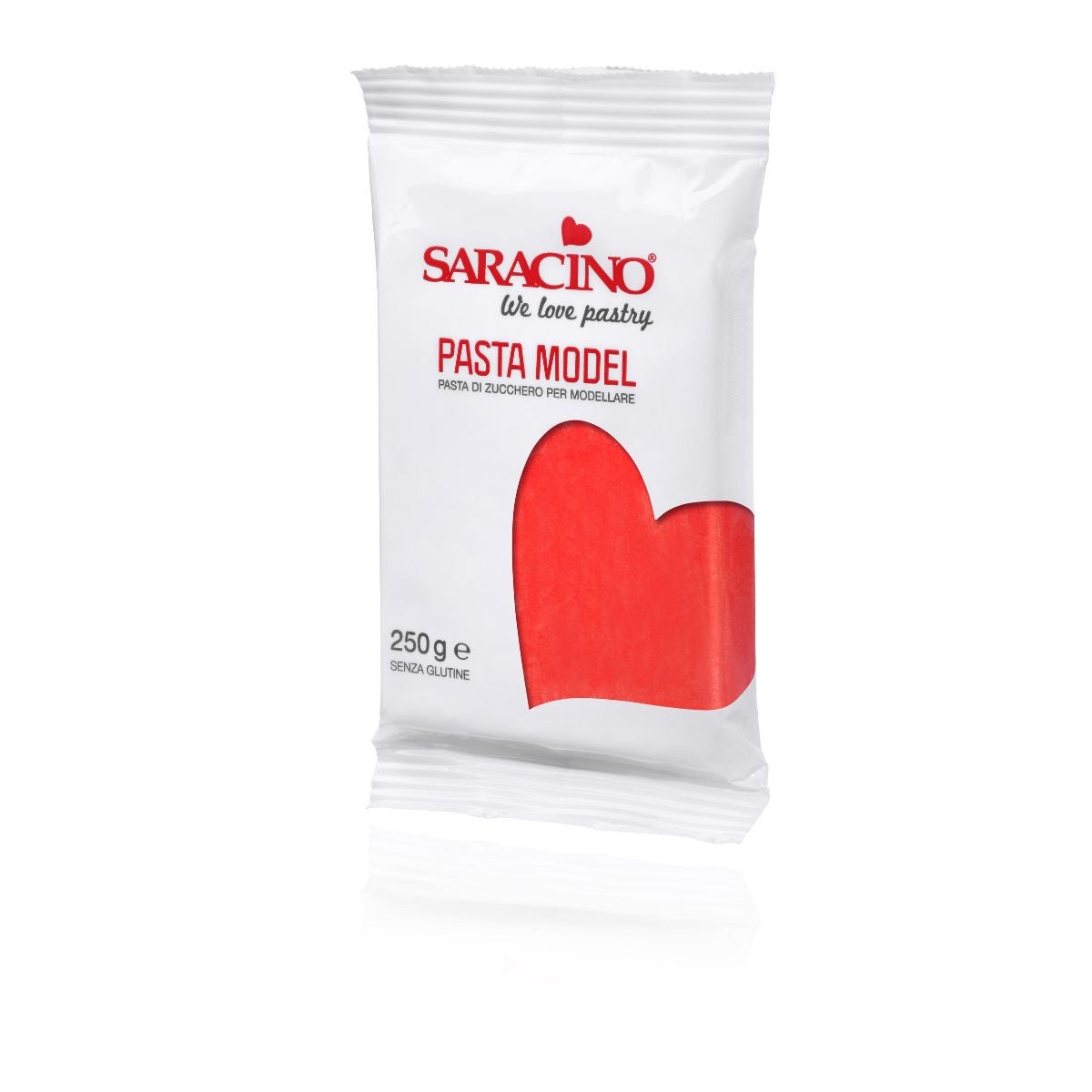 Saracino Model Paste - Rood 250g