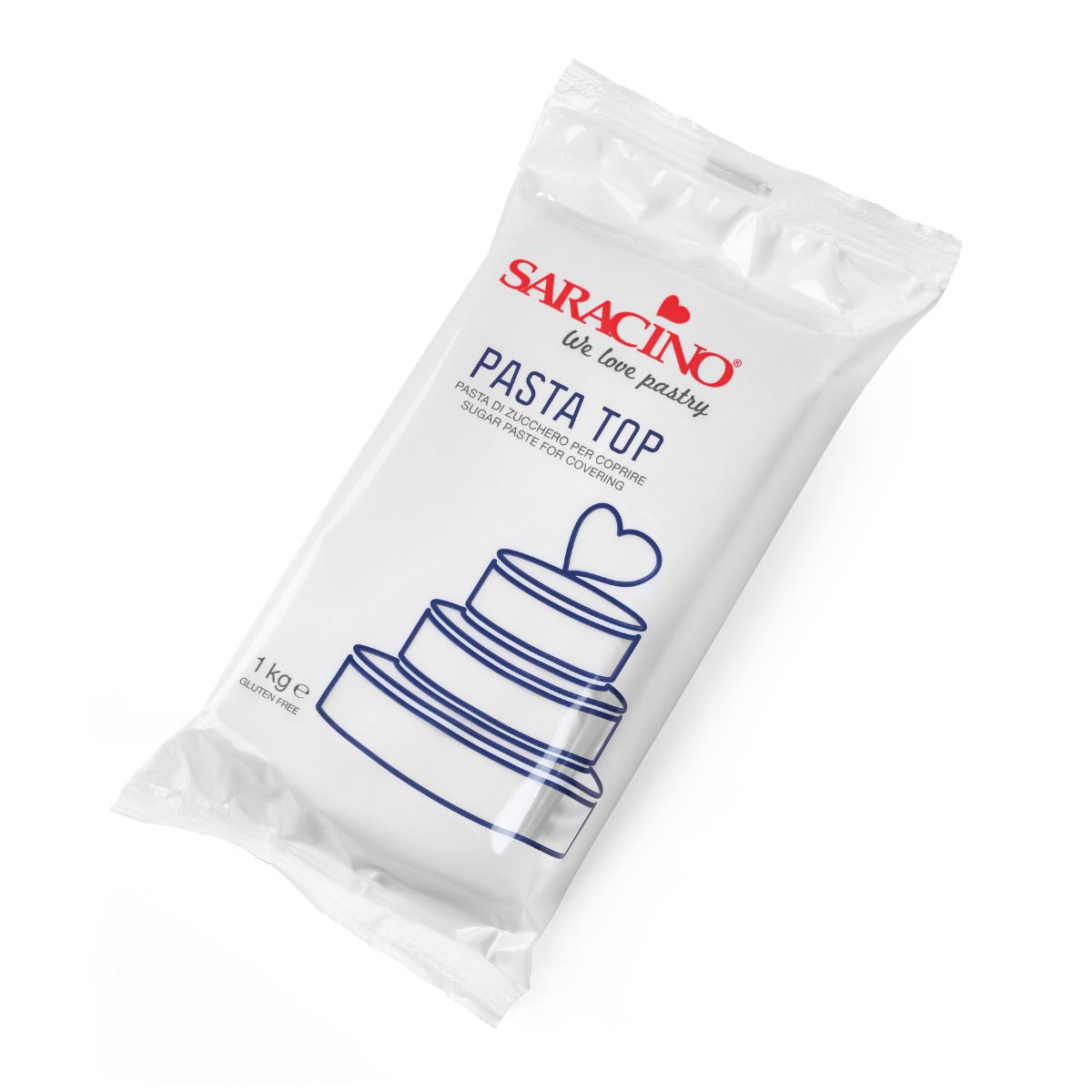 Saracino Top Fondant - Wit 1 kg
