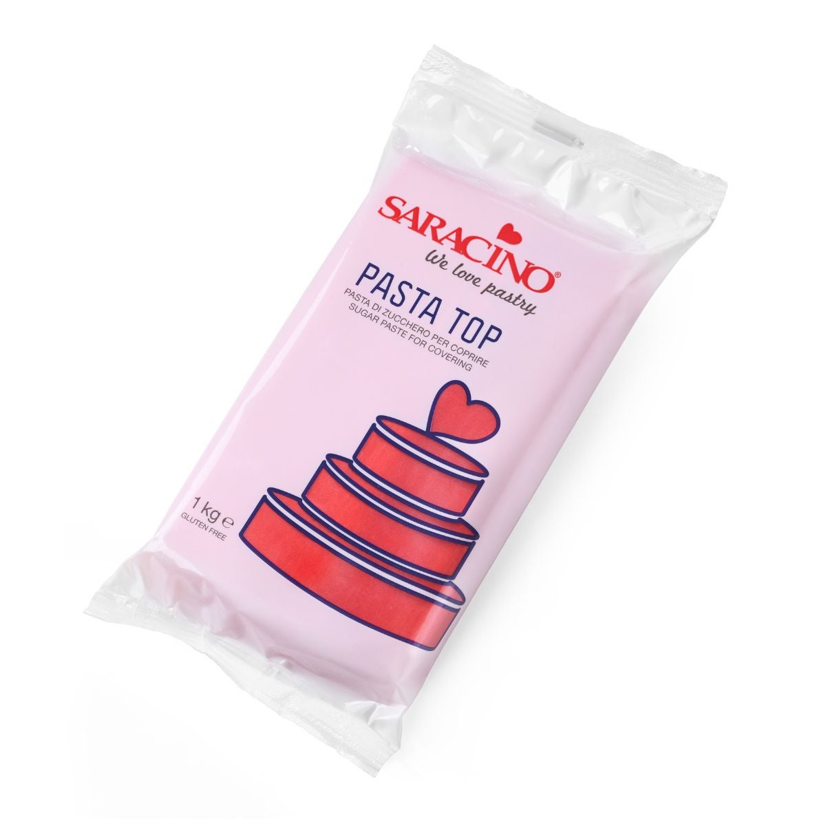 Saracino Top Fondant - Rood 1 kg