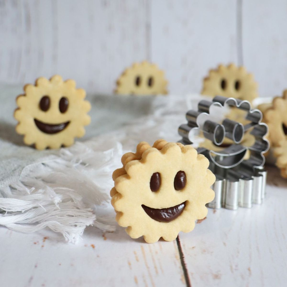 Scrapcooking Cookie Cutters - Smile Biscuits Set/2