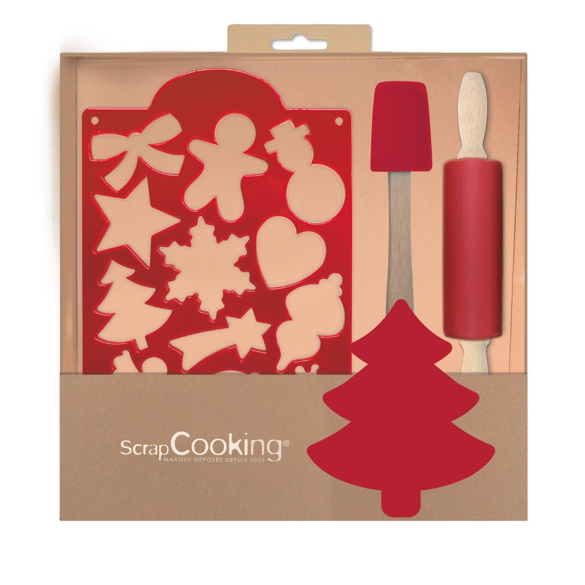 Scrapcooking Cookie Cutter Set/3 - Kerst