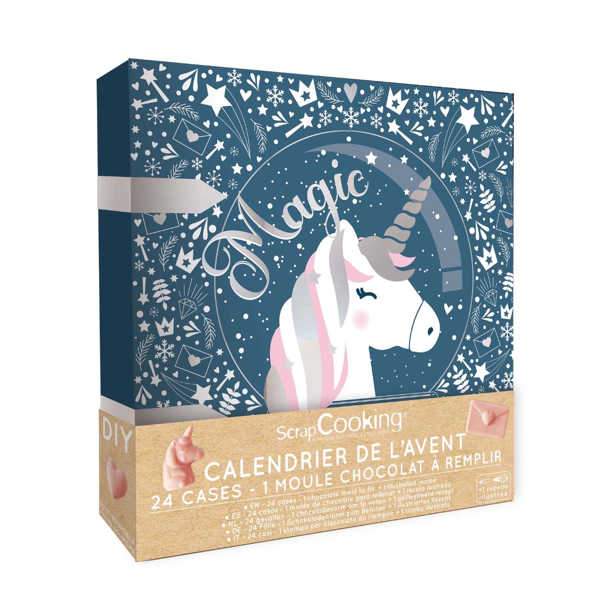 Scrapcooking DIY Advent Calendar - Eenhoorn