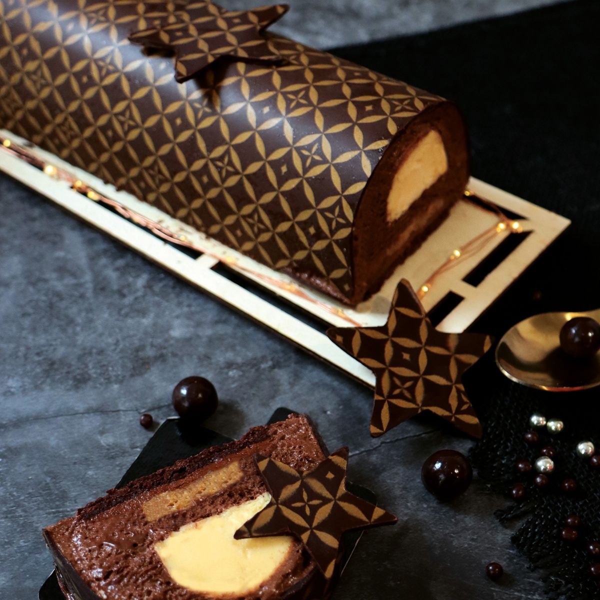 Scrapcooking Chocolade Transferfolie pk/2 - Sweet Xmas